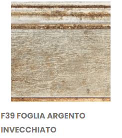 F39 FOGLIA ARGENTO INVECCHIATO